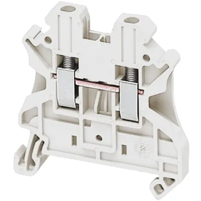 Terminal block, Linergy TR, screw type, feed through, 2 points, 2.5mm², white, set of 50