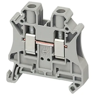 Terminal block, Linergy TR, grey, 70mm², passthrough, 2 points, set of 10