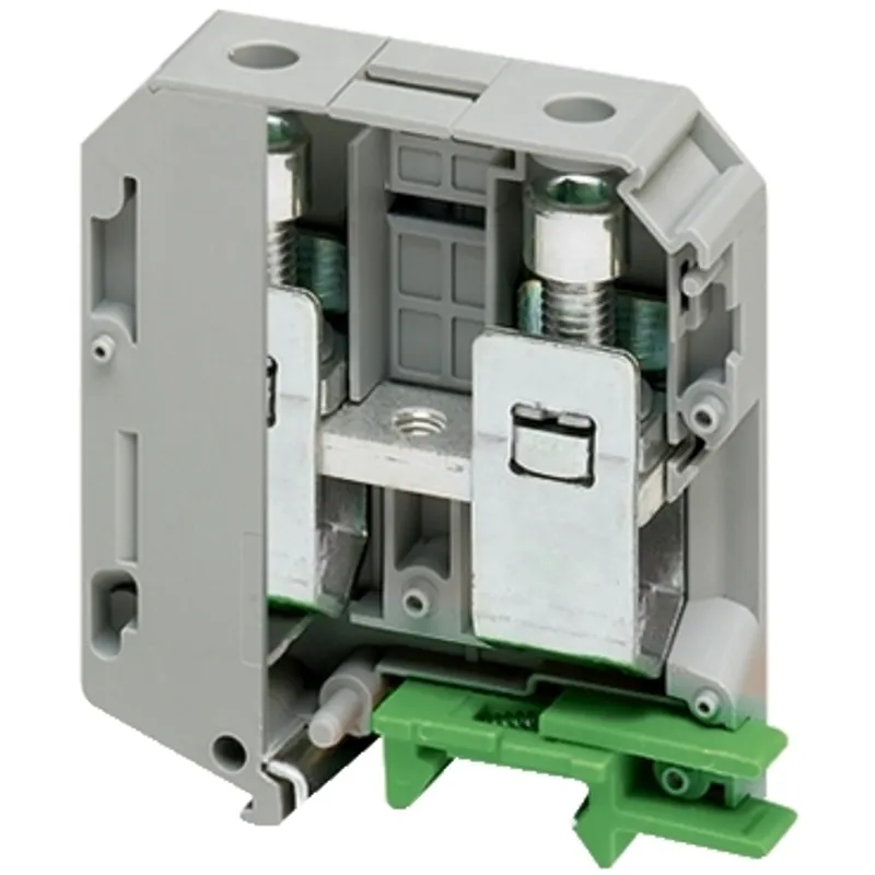 Terminal block, Linergy TR, grey, 70mm², passthrough, 2 points, set of 10