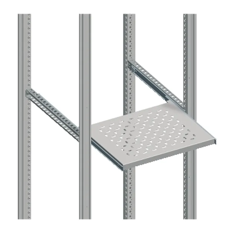 Telescopic rails, PanelSeT SFN, PanelSeT SF, PanelSeT SM, for electrical enclosure W600/800 D400mm, steel