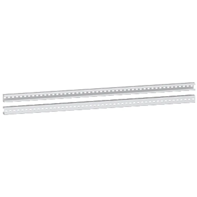 Set of 2 heavy duty vertical rails for fixing of chassis and cross rails-1600 mm