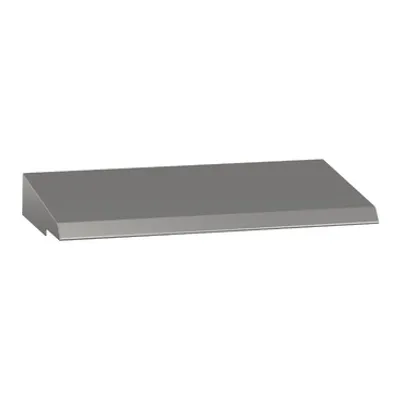 Stainless canopy 304L, Scotch BriteÂ® finish. for WM enclosure W400xD200mm