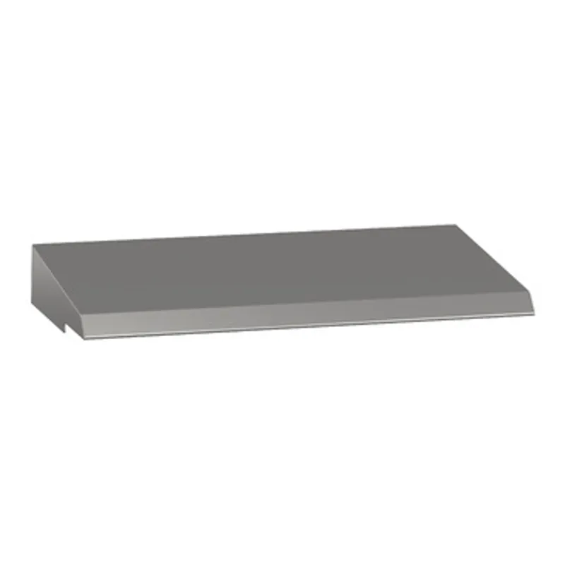 Stainless canopy 304L, Scotch BriteÂ® finish. for WM enclosure W400xD200mm