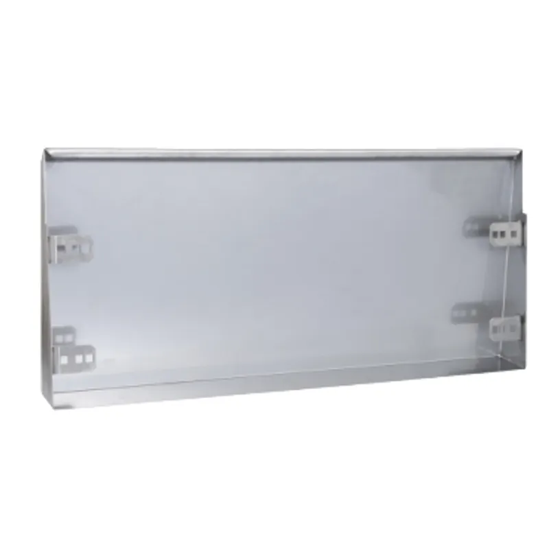 Stainless canopy 304L, Scotch BriteÂ® finish. for WM enclosure W800xD300mm — photo 3 of 3