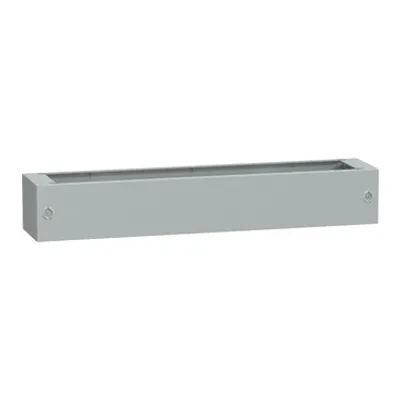 Polyester glassreinf. plinth for encl. PLA(T)123 front opening IP44-IK10 RAL7035