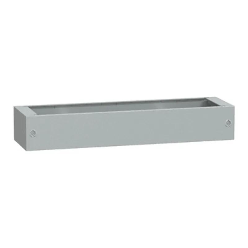 Polyester glassreinf. plinth for encl. PLA(T)124 front opening IP44-IK10 RAL7035