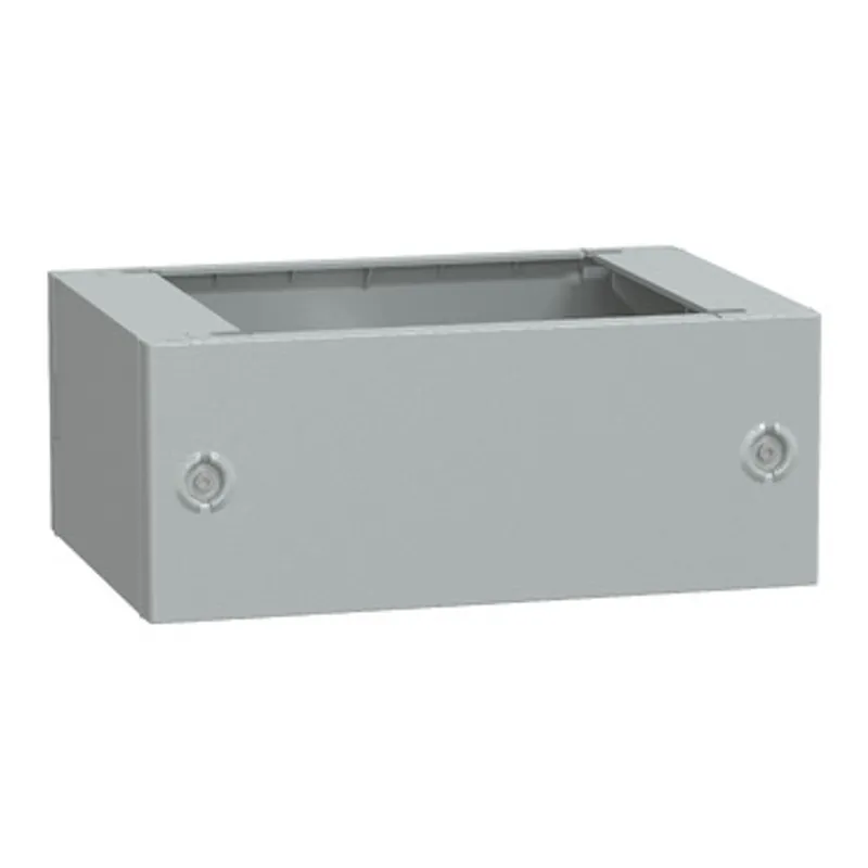Polyester glassreinf. plinth for encl. PLA(T)54 front opening IP44-IK10 RAL7035