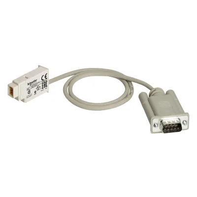 Schneider Electric SR2CBL07 – SUB-D 9-pin modem connecting cable - for smart relay Zelio Logic - 0.5 m