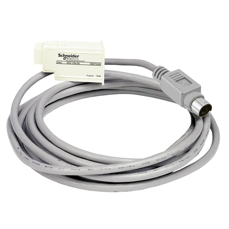 Schneider Electric SR2CBL08 – Magelis small panel connecting cable - for smart relay Zelio Logic - 2.5 m