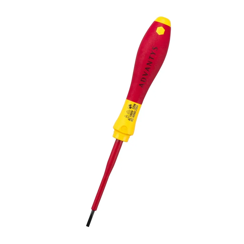 insulated screw driver 2.5 mm - chromevanadium steel - for removable connector