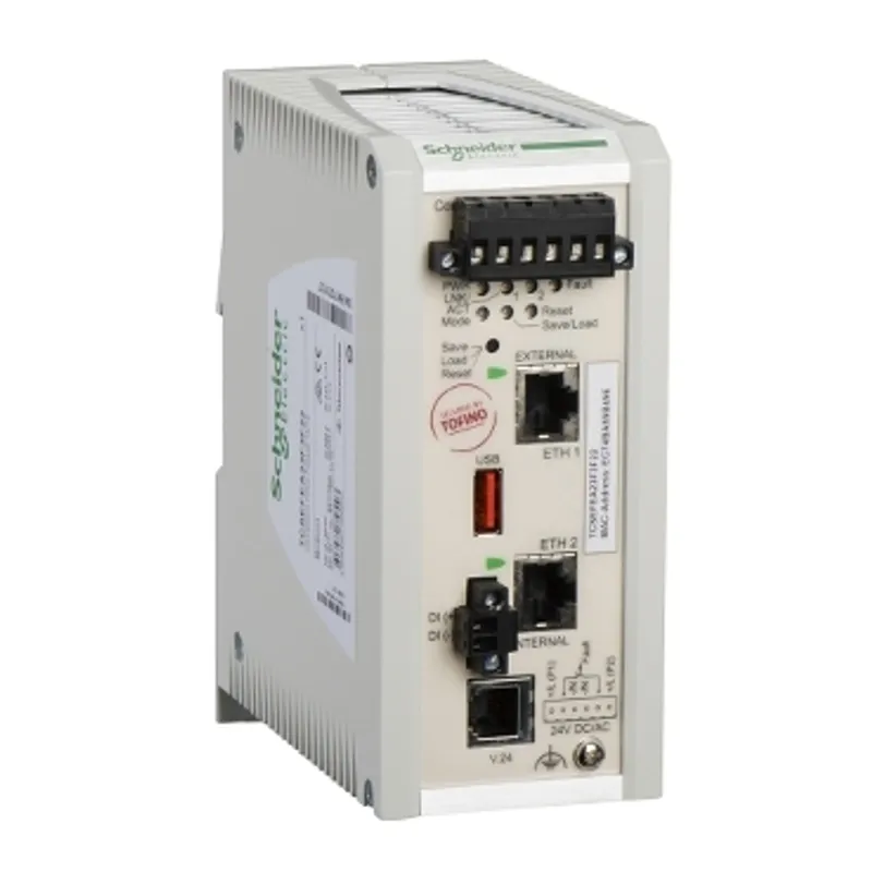 firewall, Modicon Networking, tofino firewall, 2 ports for copper
