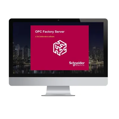 license, OPC Factory Server, large, unlimited items, permanent, single, 1 station, for PC