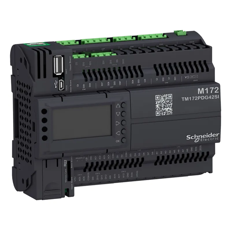 Modicon M172 Performance Display 42 I/Os, Eth, Solid State Relay