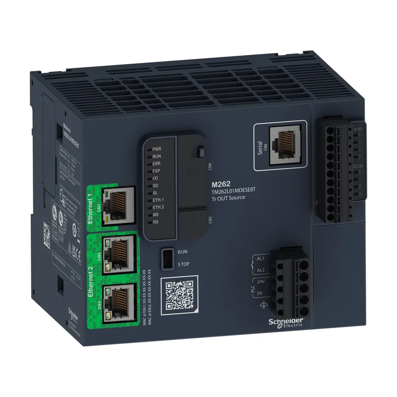 dPAC controller, Modicon M262, 5ns per instruction