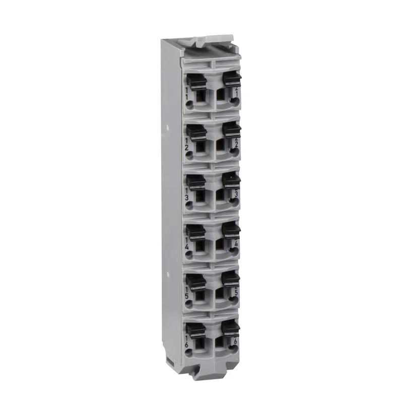 Schneider Electric TM5ACTB3210 – Terminal block - 12 contacts - black - quantity 10