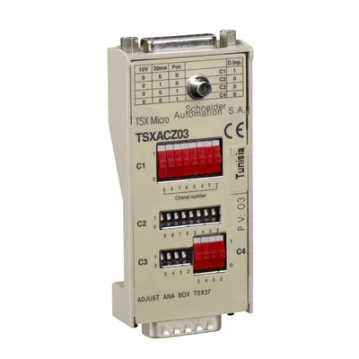 analog input adjustment box for Micro TSX37