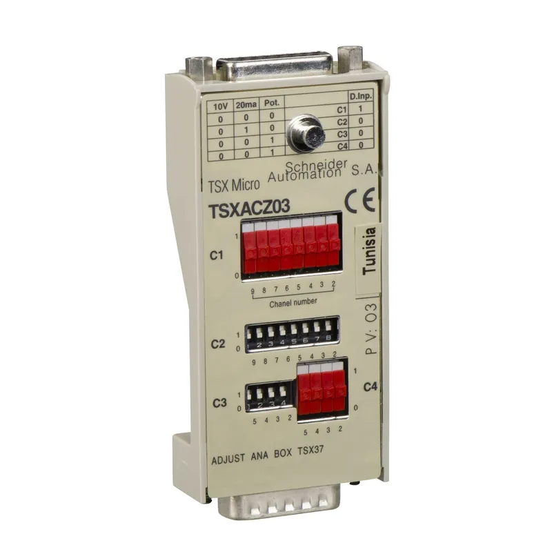 analog input adjustment box for Micro TSX37