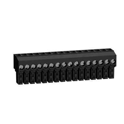screw terminal block -16 contacts - for modular base controller - Twido