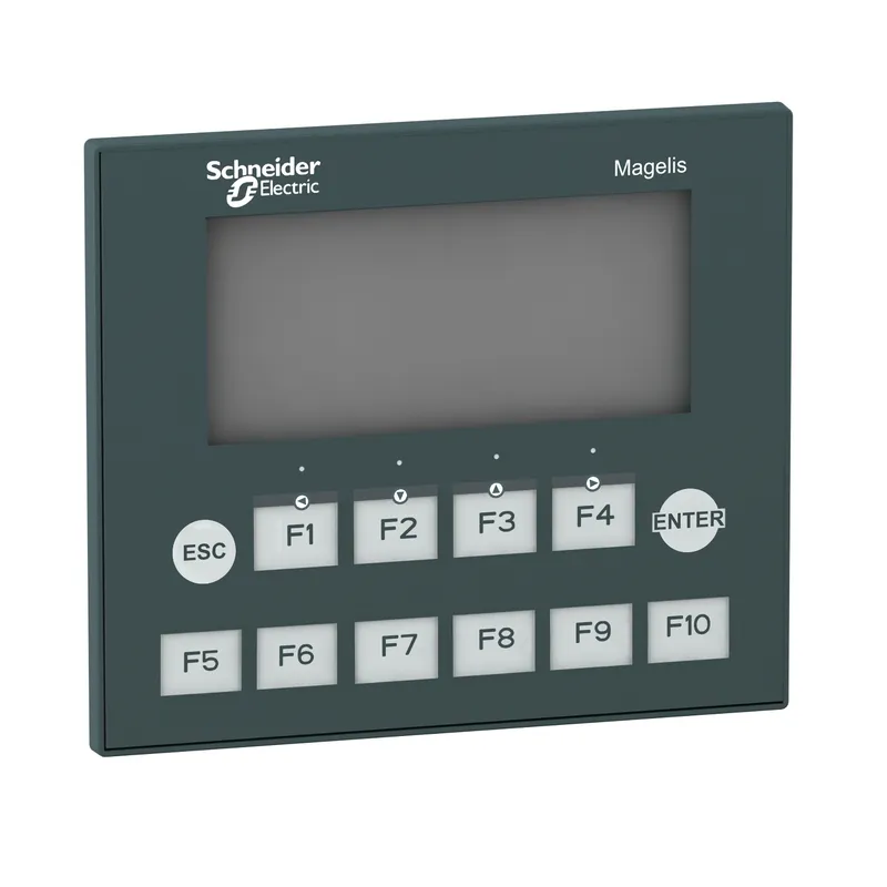small panel touchscreen+keypad - matrix screen - green - 198 x 80 pixels - 5VDC