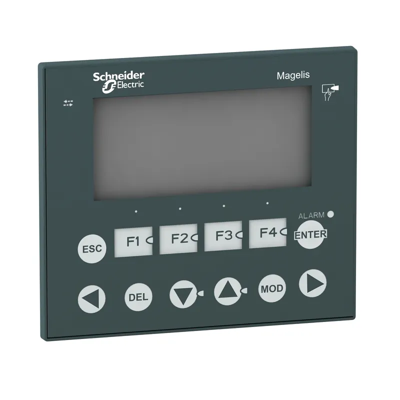 small panel touchscreen+keypad - matrix screen - G-O-R - 198 x 80 pixels - 24VDC