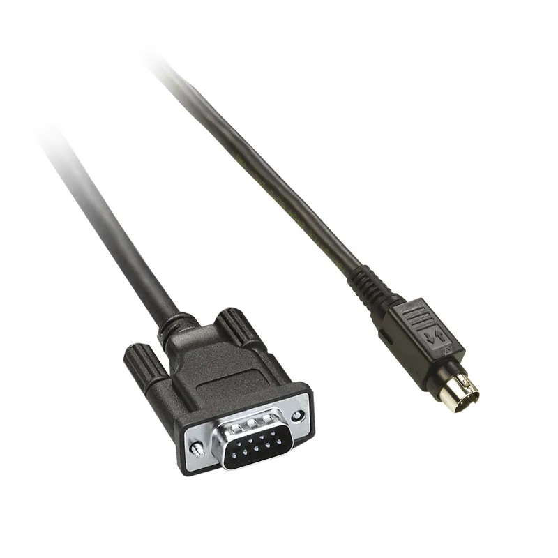 Harmony XBT - direct connection cable - 5 m - 1 male connector mini DIN/SUB-D 9