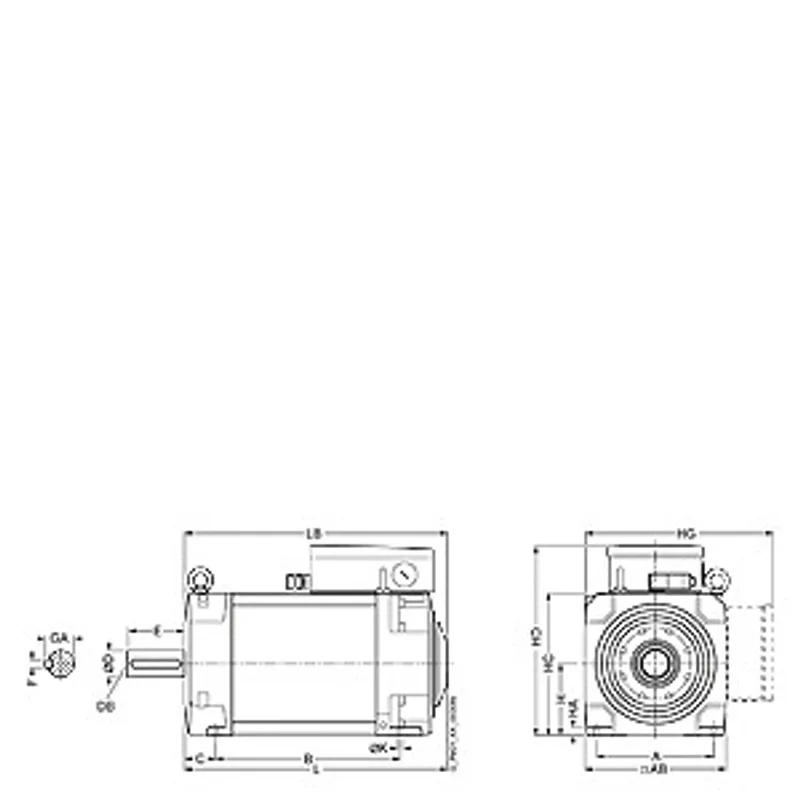 Siemens 1PH8137-2.F2.-...1 — photo 2 of 2