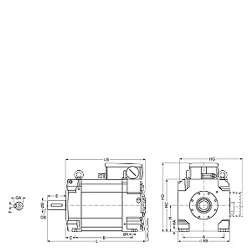 Siemens 1PH8165-8.G2.-...2 — photo 2 of 2