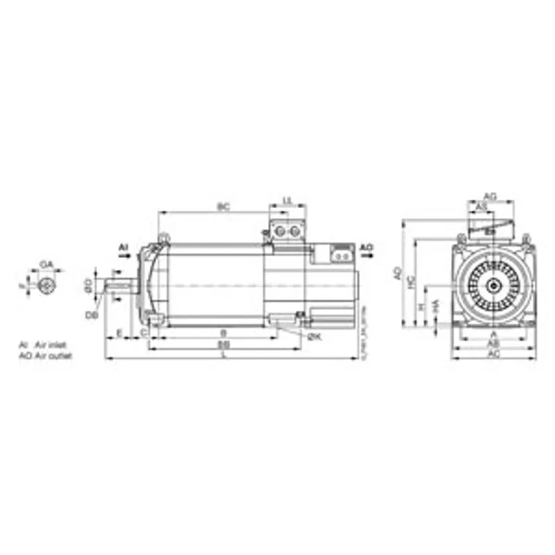 Siemens 1PH8224-3.F00-2A.2 — photo 2 of 2