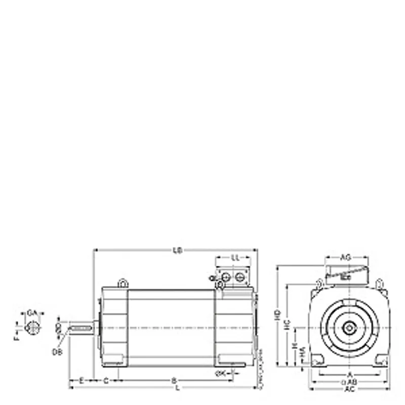 Siemens 1PH8228-3.D20-2A.1 — photo 2 of 2