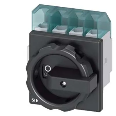 Siemens 3LD2103-1TL51 – SENTRON, Switch disconnector 3LD, main switch, 4-pole, Iu: 25 A