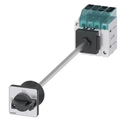 Siemens 3LD3240-1TL11 – 3LD3 switch disconnector, Iu 32 A main switch 3-pole + N rated operational power for AC-23 A at 400 V 11.5 kW…