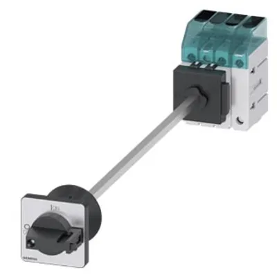 Siemens 3LD3440-0TL11 – Load disconnector 3LD3, Iu 63 A Main switch 3-pole + N Rated operating capacity at AC-23 A at 400V 22.0 kW…