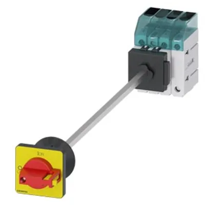Siemens 3LD3440-0TL13 – Load disconnector 3LD3, Iu 63 A Main switch 3-pole + N Rated operating capacity at AC-23 A at 400V 22.0 kW…