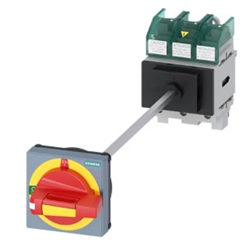 Siemens 3LD5210-0TK13 – SENTRON 3LD5 switch disconnector UL, EMERGENCY-OFF switch, 3-pole, approved according to UL 489 — photo 1 of 4