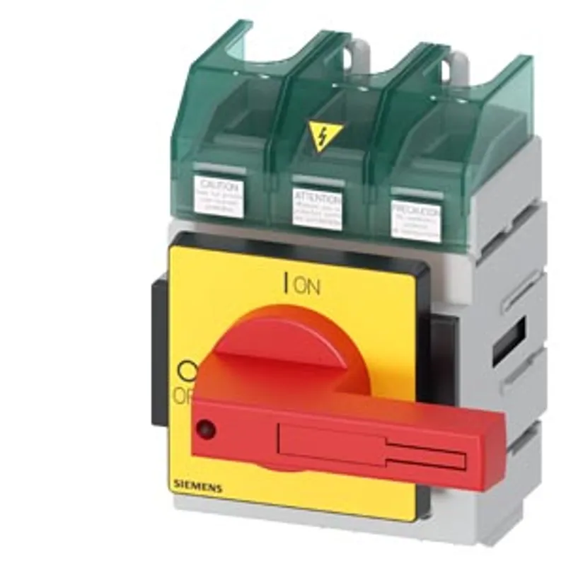 Siemens 3LD5600-0TK13 – SENTRON 3LD5 switch disconnector UL, EMERGENCY-OFF switch, 3-pole, approved according to UL 489 — photo 1 of 4
