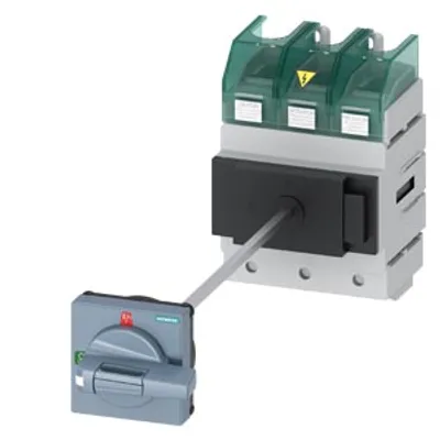 Siemens 3LD5610-0TK11 – SENTRON 3LD5 switch disconnector UL, main switch, 3-pole, approved according to UL 489 Siemens 3LD5610-0TK11 – SENTRON 3LD5 switch disconnector UL, main switch, 3-pole, approved according to UL 489