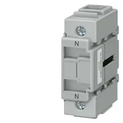 Siemens 3LD9280-2C – Neutral conductor/PE terminal, continuous, for floor mounting, for 100 A and 125 A Siemens 3LD9280-2C – Neutral conductor/PE terminal, continuous, for floor mounting, for 100 A and 125 A