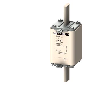 Siemens 3NA3142 – LV HRC fuse element, NH1, In: 224 A, gG, Un AC: 500 V, Un DC: 440 V, Front indicator, live grip lugs — photo 1 of 6