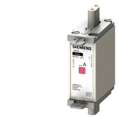 Siemens 3NA6810-4 – LV HRC fuse element, NH000, In: 25 A, gG, Un AC: 400 V