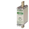 Siemens 3ND1810 – LV HRC fuse element, NH000, In: 25 A, aM, Un AC: 500 V, Front indicator, live grip lugs — photo 1 of 5