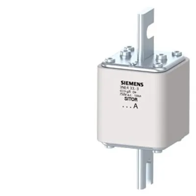 Siemens 3NE4335-3 – SITOR fuse link, with slotted blade contacts, NH2, In: 550 A, gR,, Un AC: 750 V, front indicator Siemens 3NE4335-3 – SITOR fuse link, with slotted blade contacts, NH2, In: 550 A, gR,, Un AC: 750 V, front indicator