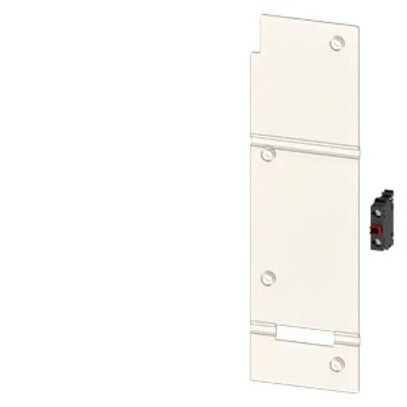 Siemens 3NJ6920-2CB00 – Accessories for switch disconnector with fuses in-line design, plug-in, NH00 auxiliary switch 1 NC with cover — photo 1 of 4