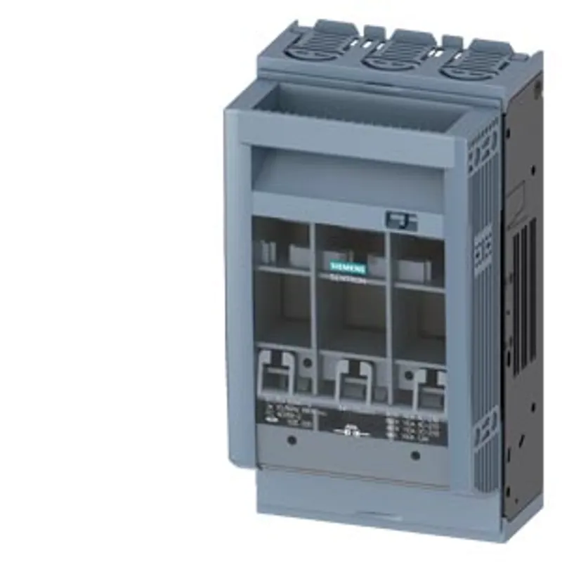 Siemens 3NP1133-1CA10 – SENTRON, Fuse switch disconnector 3NP1, 3-pole, NH00, 160 A, for assembly and installation on mounting plate — photo 1 of 6
