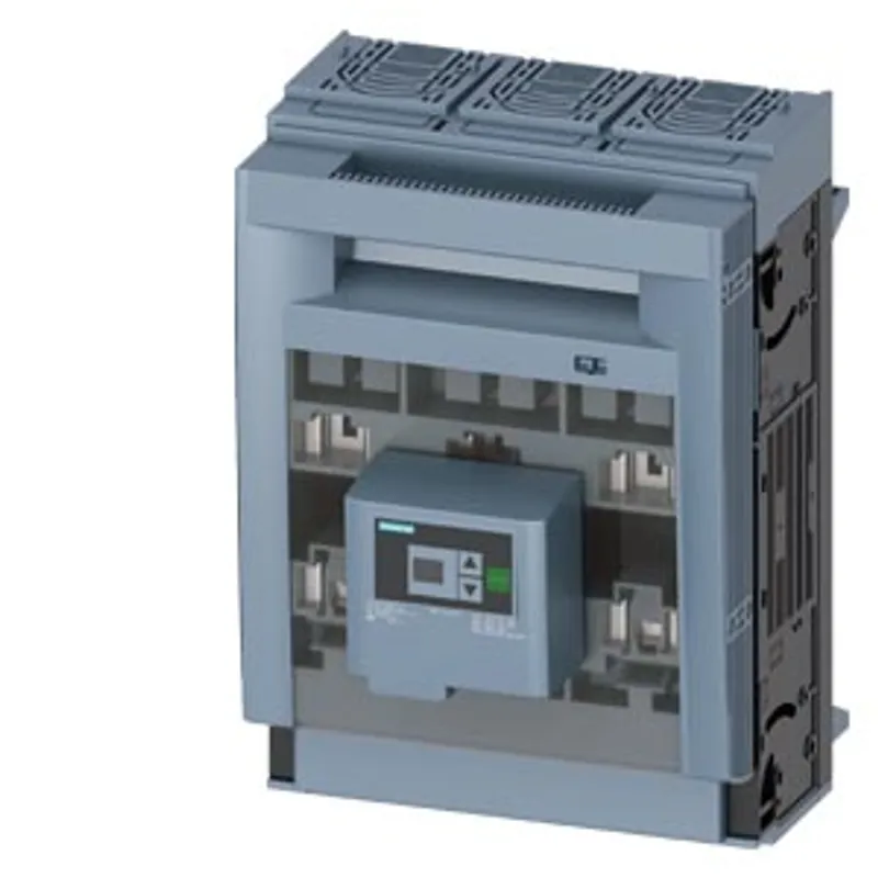 Siemens 3NP1153-1JC23 – SENTRON, Fuse switch disconnector 3NP1, 3-pole, NH2, 400 A, for Rittal busbar system 60 mm, Box terminal — photo 1 of 6