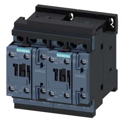 Siemens 3RA2323-8XB30-1AK6 – Reversing contactor assembly, AC-3e/AC-3, 9 A, 4 kW / 400 V