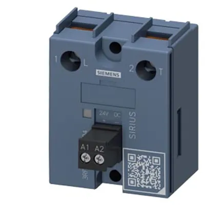 Siemens 3RF3025-1AA04 – Semiconductor relay, 1-pole 3RF3 width 45 mm, 25 A 48-460 V / 24 V DC screw terminal