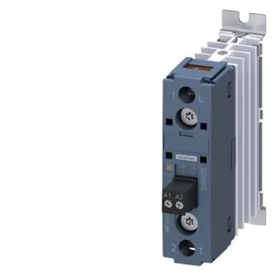 Siemens 3RF3310-1BA04 – Solid-state contactor 1-pole 3RF3 AC-15 / 6 A / 40 °C 48-460 V / 24 V DC instantaneous switching screw… Siemens 3RF3310-1BA04 – Solid-state contactor 1-pole 3RF3 AC-15 / 6 A / 40 °C 48-460 V / 24 V DC instantaneous switching screw…