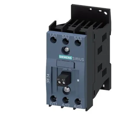 Siemens 3RF3405-1BB26 – Solid-state contactor 3-phase 3RF3 AC 53 / 5.2 A / 40 °C 48-600 V / 110-230 V AC 2-phase controlled… Siemens 3RF3405-1BB26 – Solid-state contactor 3-phase 3RF3 AC 53 / 5.2 A / 40 °C 48-600 V / 110-230 V AC 2-phase controlled…