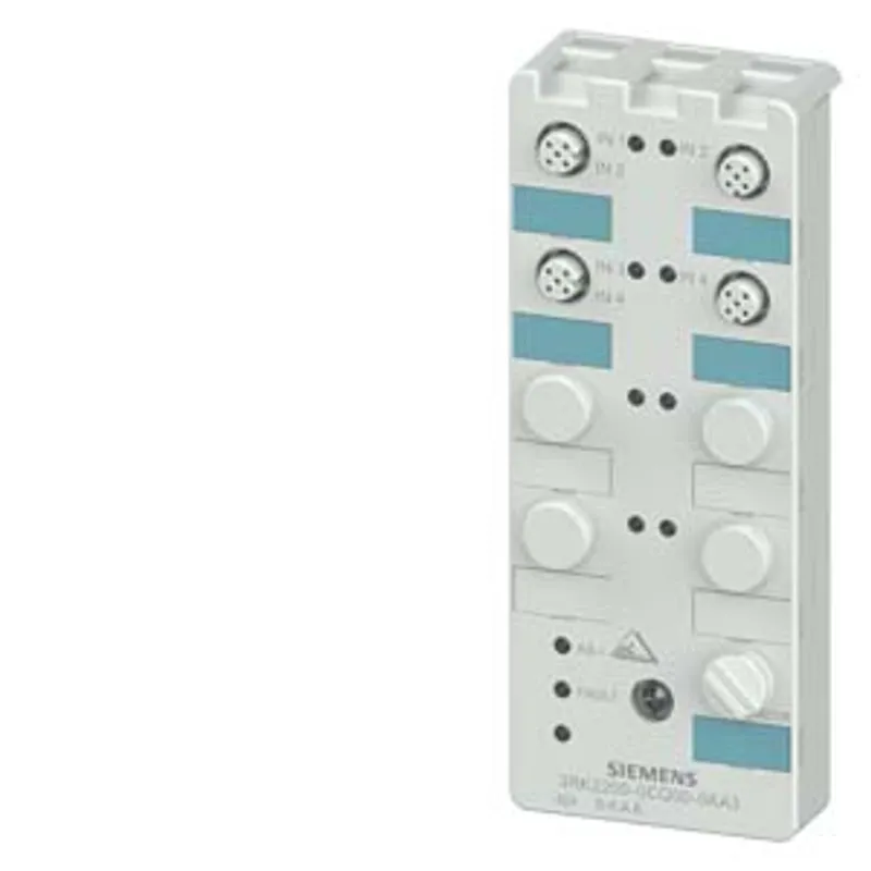 Siemens 3RK2200-0CQ00-0AA3 – AS-i Compact Module K60 digital A/B device, 4 DI, IP67 — photo 1 of 6