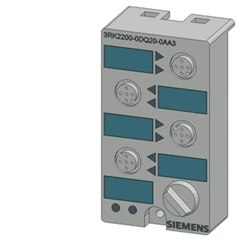 Siemens 3RK2200-0DQ20-0AA3 – AS-i compact module K45 digital A/B device, 8 DI, IP67 — photo 4 of 6